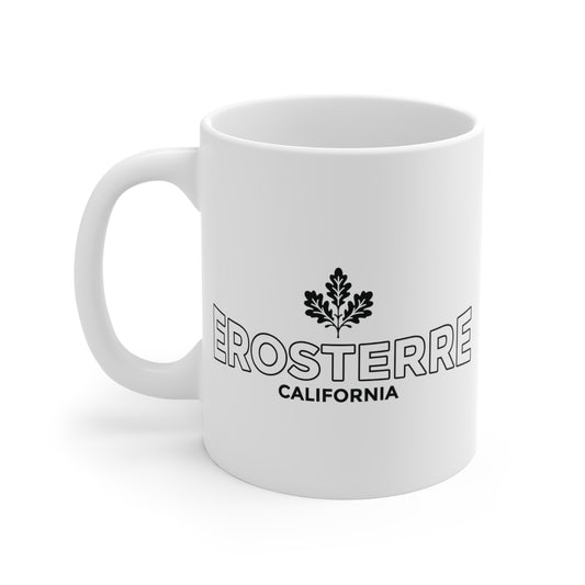 Erosterre 90s Logo Mug, White