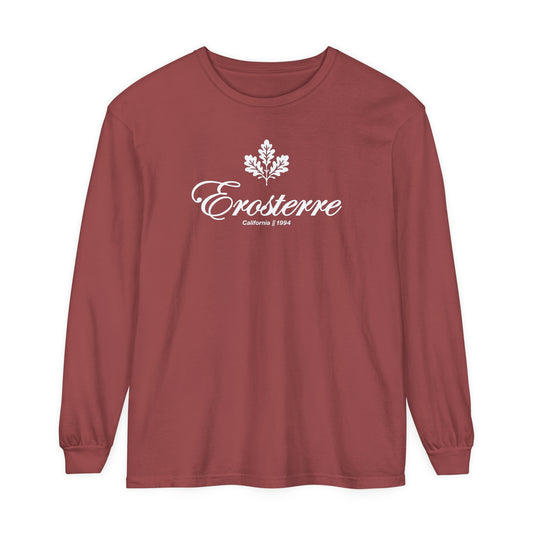 Erosterre Aristocracy Long Sleeve T-shirt, Brick